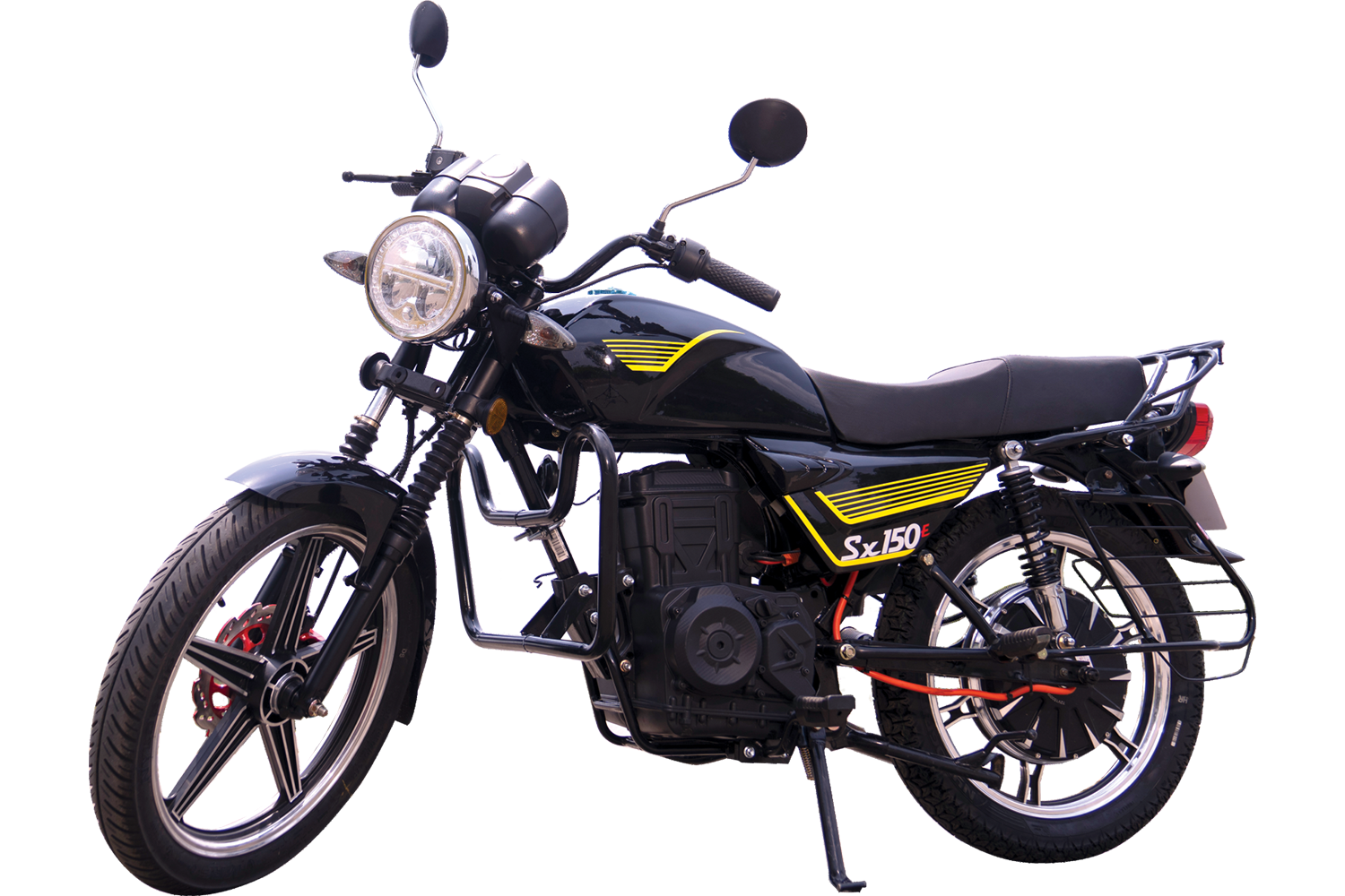 Sx150E - Black-Yellow | Seeka EMotors